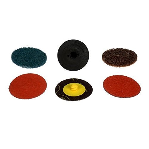 3M 03050 Scotch-Brite Automotive Grinding/Sanding/Finishing System, 2" Regalite Drill Mounted Factory