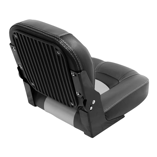 3305-860 Wise Pro-Angler Series 14" Center Seat Charcoal/Black/Marble Grey