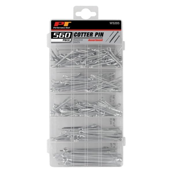 Cotter Pin Assortment Performance Tool (560 Pieces)