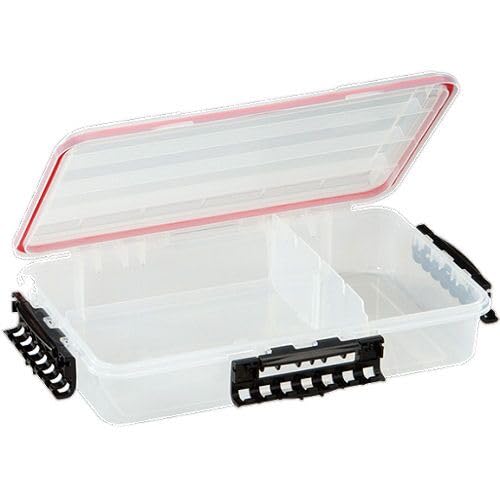 Deep Waterproof Plano Stowaway, Clear, 14" x 9" x 2.88"