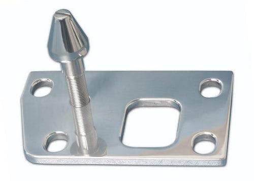 Hood Latch Support Brace - Polished Brothers Trucks HLBB72P Billet