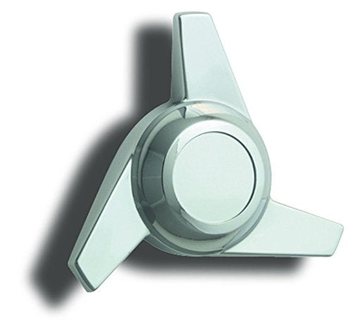 3 Bar Gorilla Automotive Chrome Swept Wing Spinners with Towers - Pack of 4