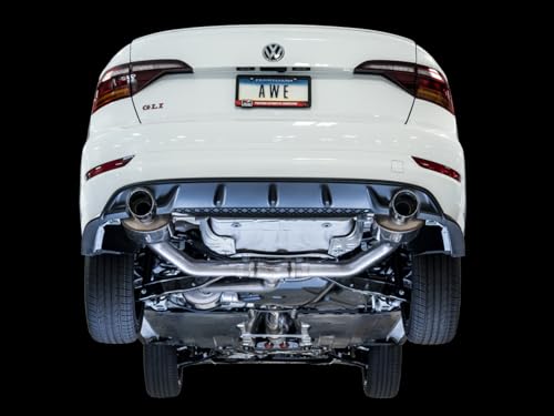AWE Exhaust Touring Edition for MK7 Jetta GLI w/ High Flow Downpipe (not included) - Diamond Black Tips