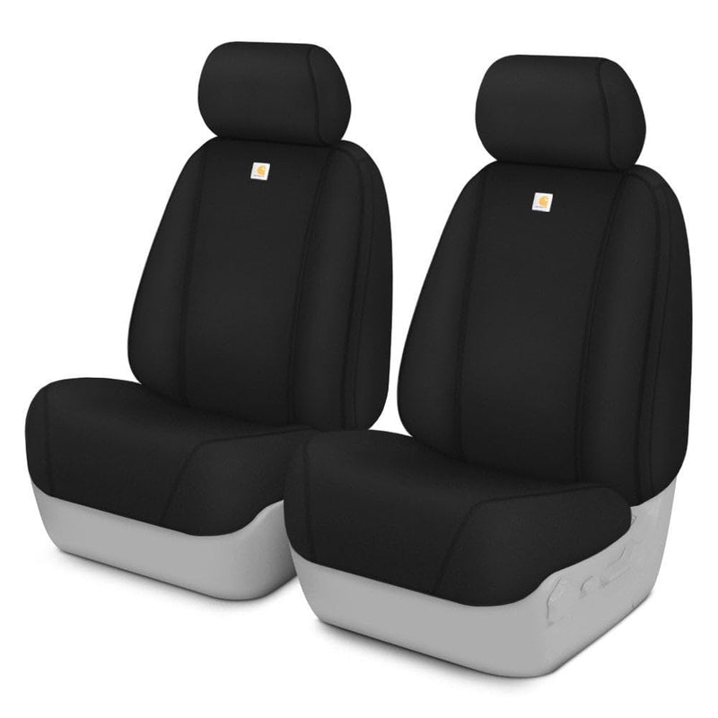 Super Dux Carhartt SeatSaver Custom Front Row Seat Covers - Black