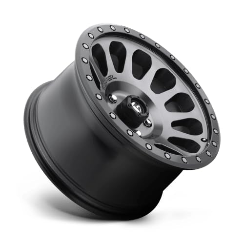 D601 VECTOR FUEL OFF-ROAD 18X9, 5X150, 5.04, 1mm MATTE GUN METAL BLACK BEAD RING - D60118905650