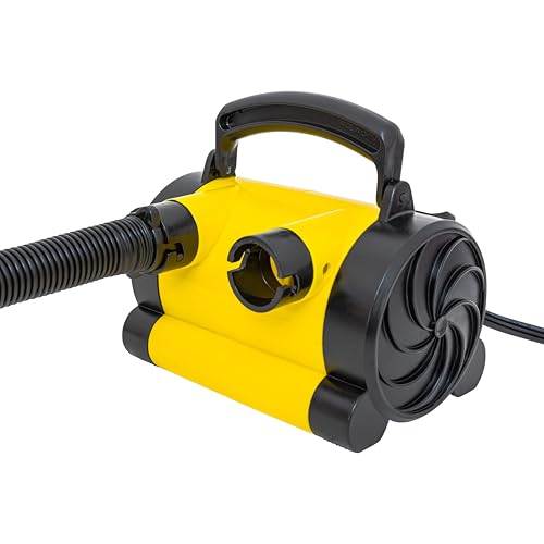 Kwik Tek Airhead AHP-120 Canister Air Pump (120-Volt), Yellow/Black