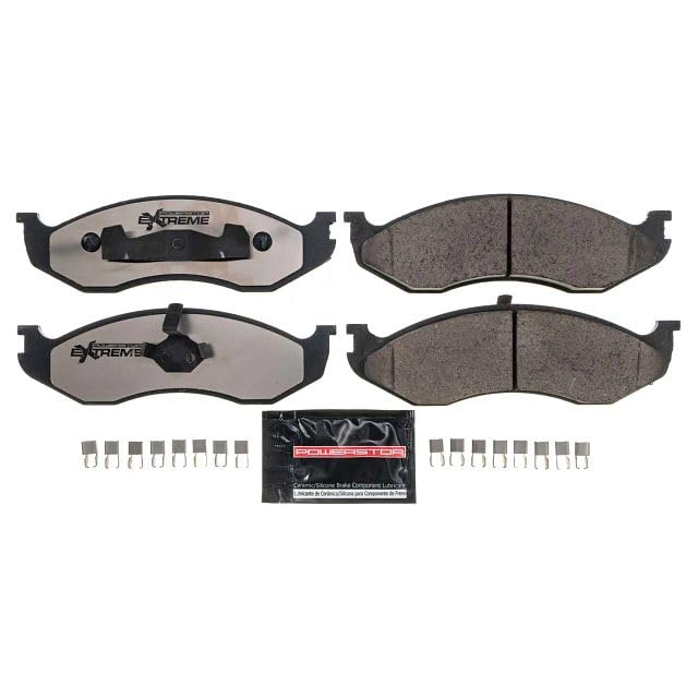 Power Stop Z36-477 Z36 Truck and Tow Brake Pads For Jeep Cherokee, Jeep Comanche, Jeep Grand Cherokee, Jeep Grand Wagon, Jeep TJ, Jeep Wagon, Jeep Wrangler, Jeep Wrangler [Model Specific]