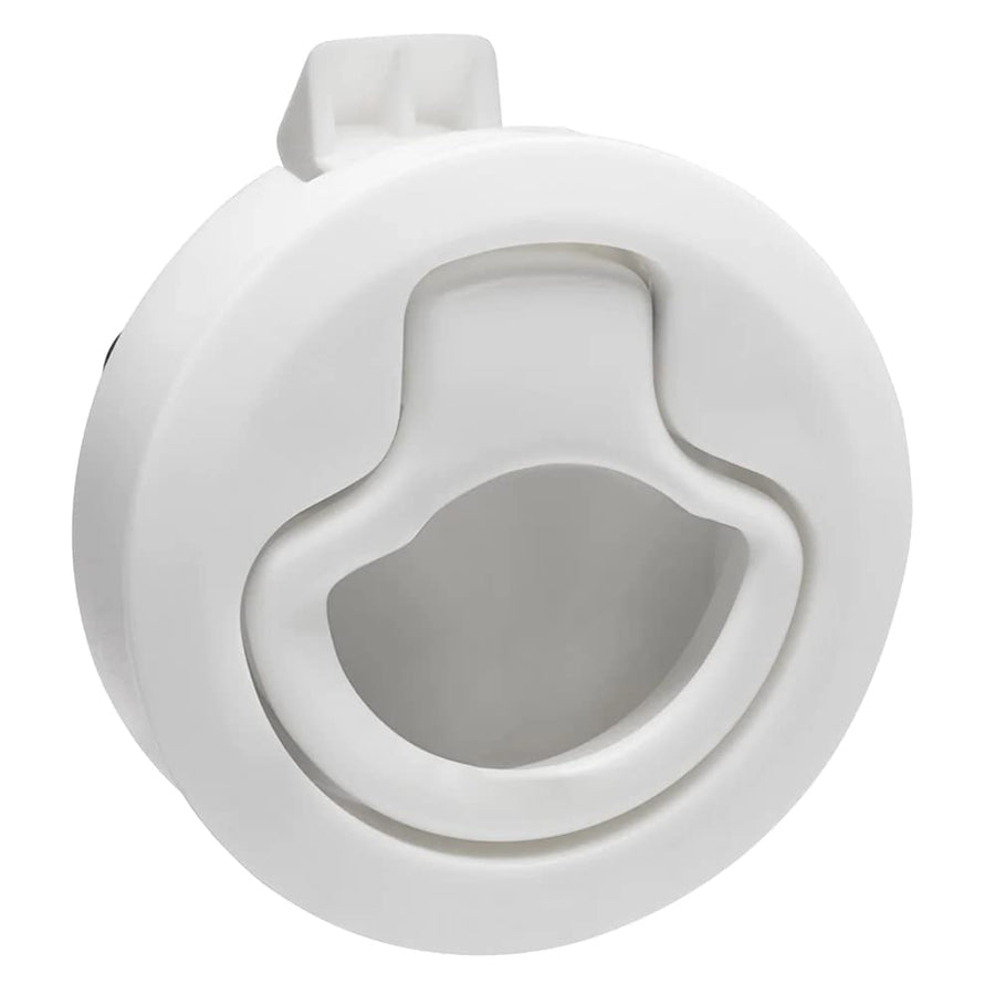 Nylon Non-Locking Slam Latch White - Whitecap IND 3227WC