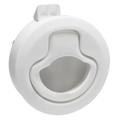 Nylon Non-Locking Slam Latch White - Whitecap IND 3227WC