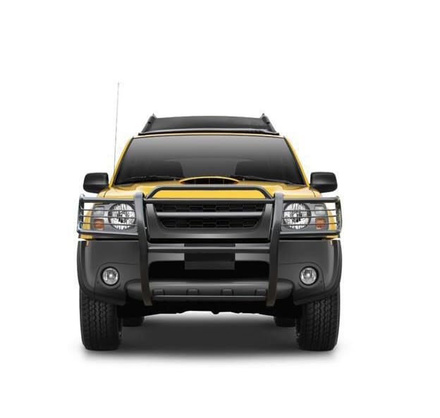Grille Brush Black Horse Bumper Guard Modular Compatible with 2000-2004 Nissan Frontier|2000-2004 Nissan Xterra-17NI26MA