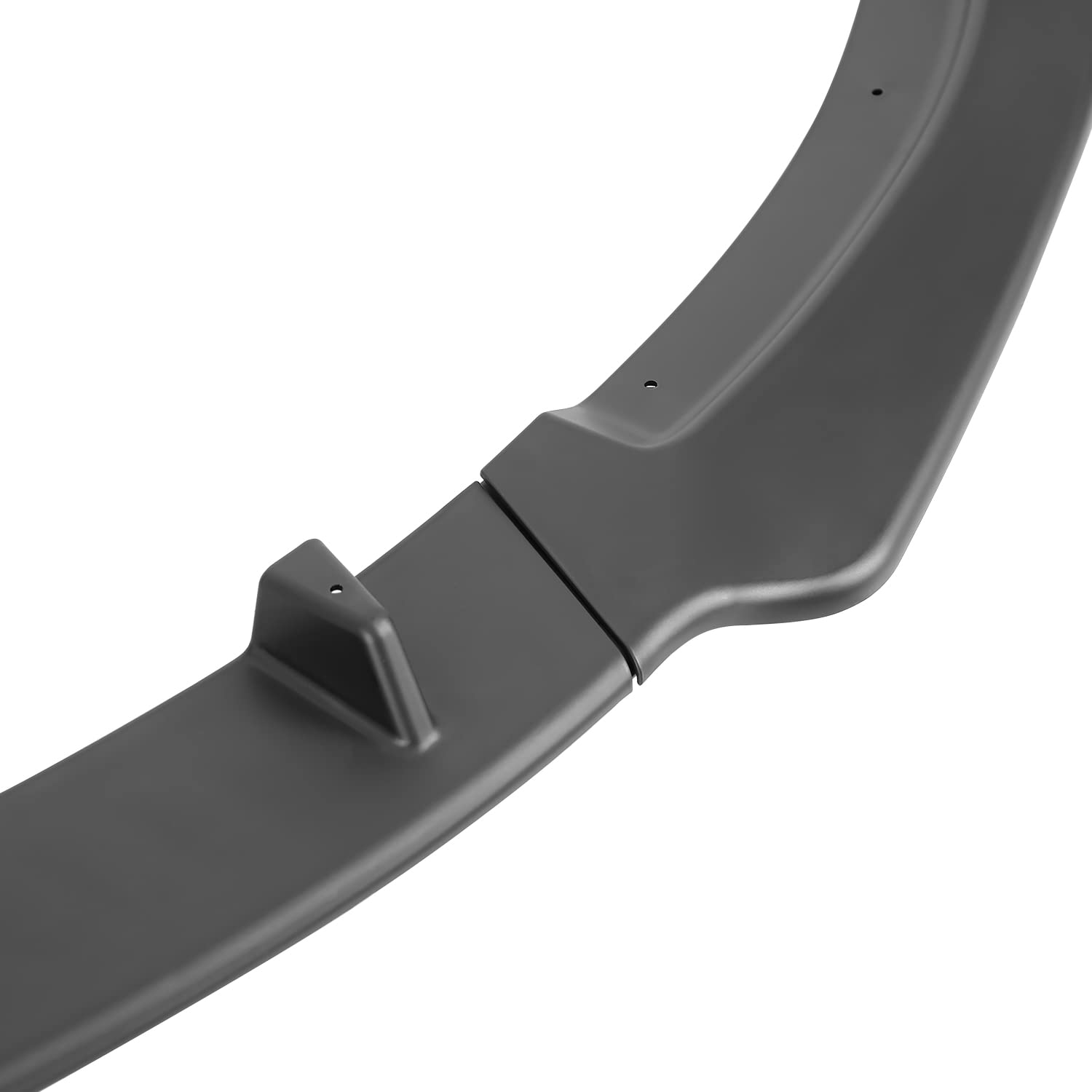 Matte Black Spec-D Tuning Front Bumper Lip Spoiler Body Kit 3PC Set Compatible with Mazda MX-5 Miata 2009-2012