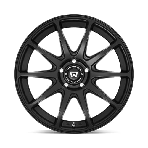 MR127 Motegi CS10 17X8 5X4.5 6 38mm SATIN BLACK - MR12778012738