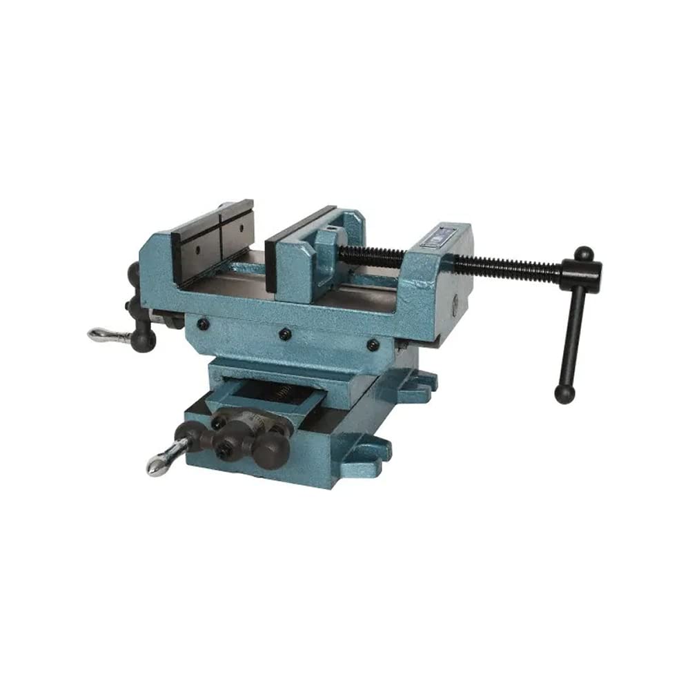 Wilton Drill Press Cross-Slide Vise, 5" Jaw Width & Max Opening, 1-1/2" Jaw Depth (Model CS5)