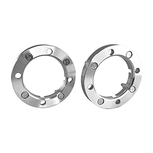 Front/Rear Rugged Wheel Spacer for (2013-22) Polaris RZR/Ranger/Wildcat/General, Made up of Aluminum Alloy, in Machine Pressed High Tensile Studs, Bolt Pattern:4x156 mm;Thread:M12x1.5;Thickness:1”