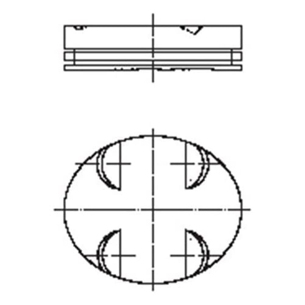 Engine MAHLE Piston 083 15 01