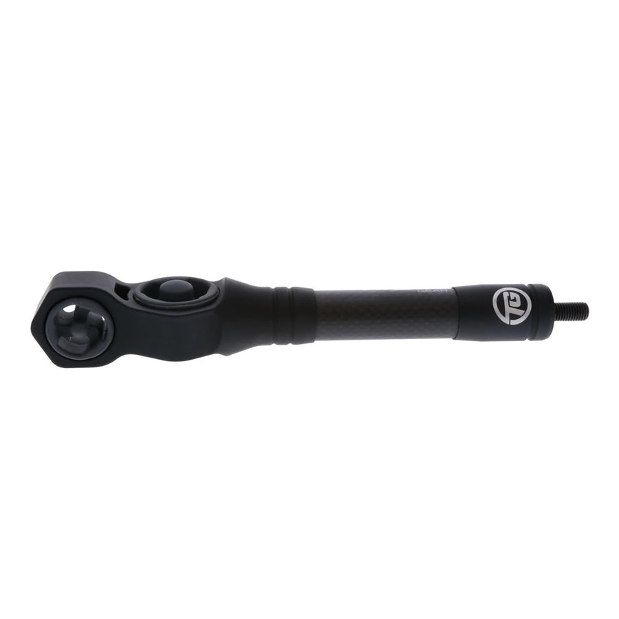 Cadence TRUGLO Vibration-Dampening Noise Reducing Lightweight 8" Hunting Archery Bow Stabilizer for Improved Bow Balance & Stability, Carbon