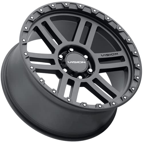 20x9 Vision 354 Manx 2 +12mm Satin Black Wheel Rim 20" Inch 5x5.5"