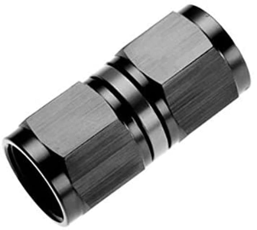 8100-03-2-03 Red Horse Performance Female To Female AN/JIC Swivel Coupling - Black