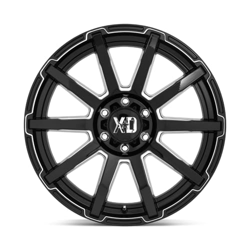 XD 18X9 XD847 G-BLK MILL 12MM 6X120 - XD84789077312