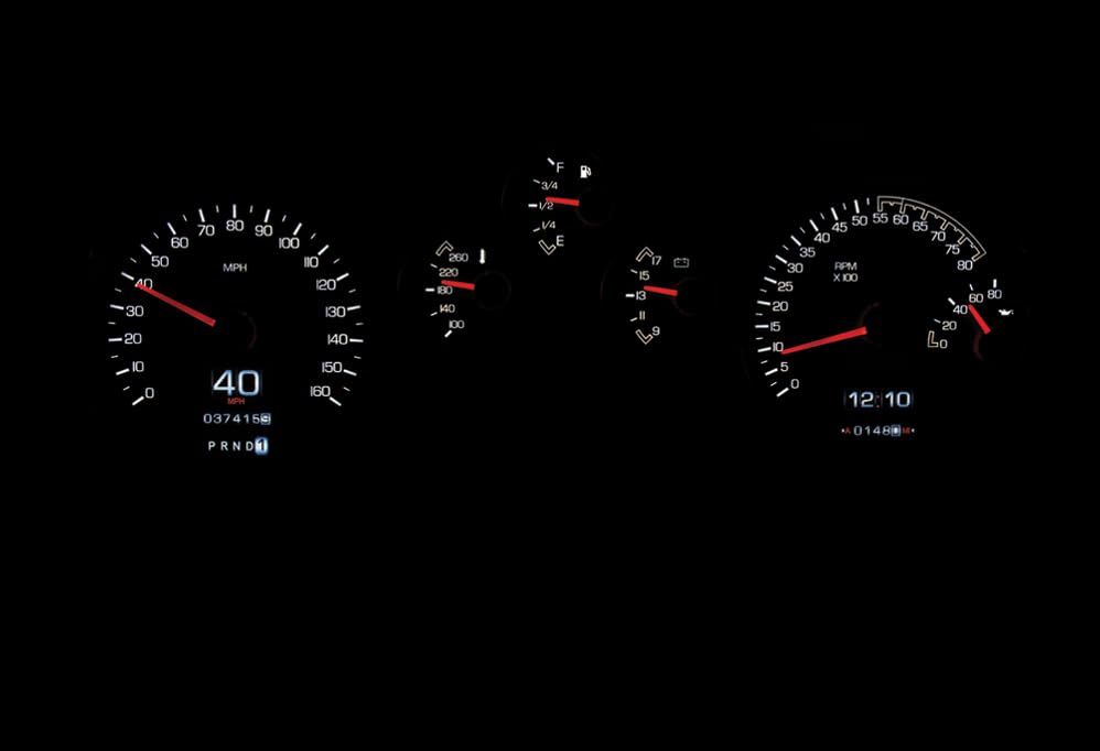 Dakota Digital Retrotech RTX-82C-CAM-X Gauge Instrument System Compatible with Chevy 1982-89 Camaro