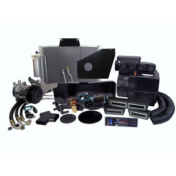 Brothers Trucks A/C System-Under-Dash BT72UDE Vents-Non-A/C Cab-Elec. Controls