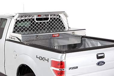 Dee Zee Gloss Black DZ95054RB Rear Aluminum Truck Rack
