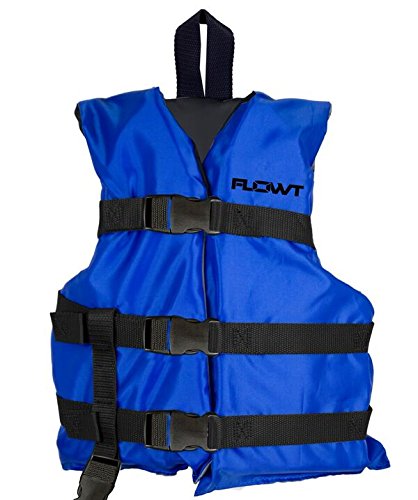 Multi Purpose Flowt 40201-2-CLD Life Vest, Type III PFD, Blue, Child, Vest fits 30 - 50 lbs.