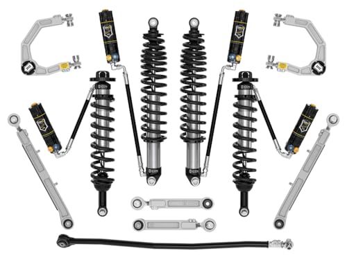 ICON 2021-2023 Ford Bronco, 2-3" Lift, Sasquatch, Stage 7 Suspension System, CDXS, Billet