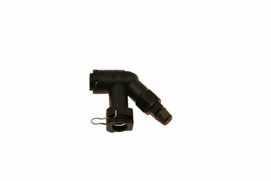Elbow Connector McLeod Fitting W/Bleed Screw For Wire Clip Male Plug In Fittings (139250)