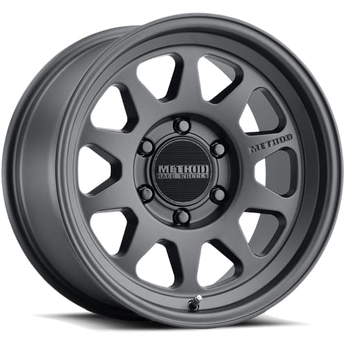 Black Method Race Wheels 316 Wheel with Matte (17 x 8. inches /6 x 120 mm, 25 mm Offset)