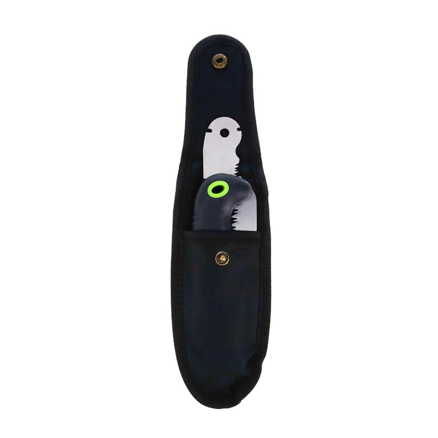 Folding Saw Combo Pack HME - Hand Saw with Hand Protector, 5" Wood Blade & 5" Bone Blade for Hunting Camping, Backpacking