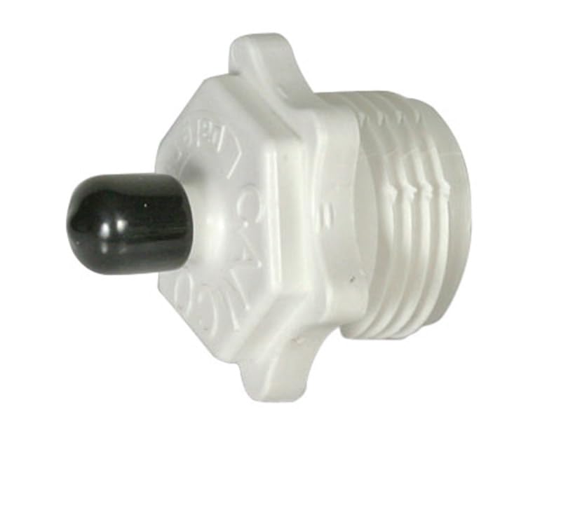 Camco Plug Blow Out - Plastic - Screws Into Water Inlet