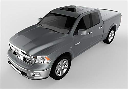 UnderCover RealTruck Lux One-Piece Truck Bed Tonneau Cover | UC3076L-PDM | Fits 2009 - 2015 Dodge Ram 1500/2500/3500 Std/Quad/Mega (PDM - Mineral Grey) 6' 4" Bed (76.3")
