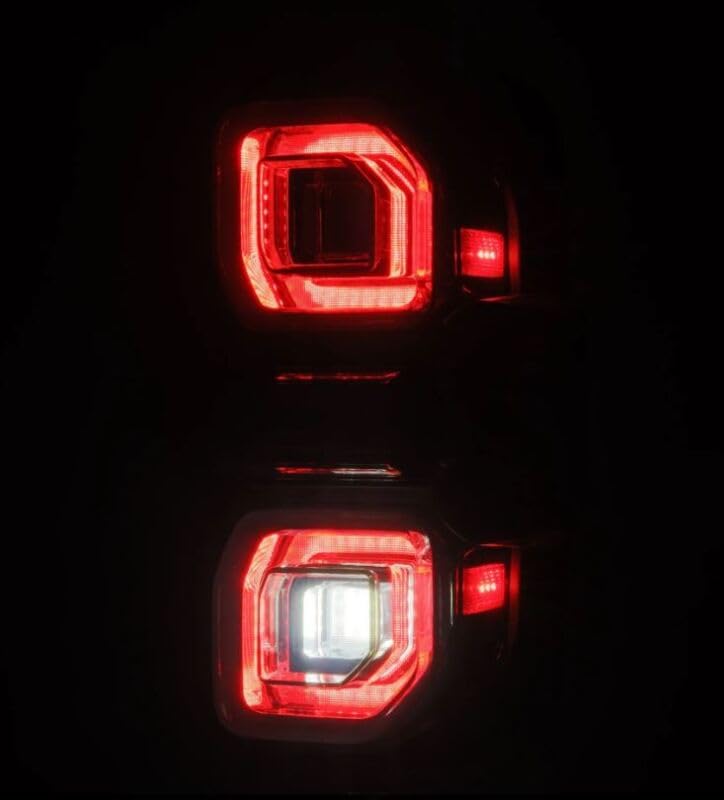 21-24 Ford Bronco AlphaRex NOVA LED Tail Lights - Alpha-Black