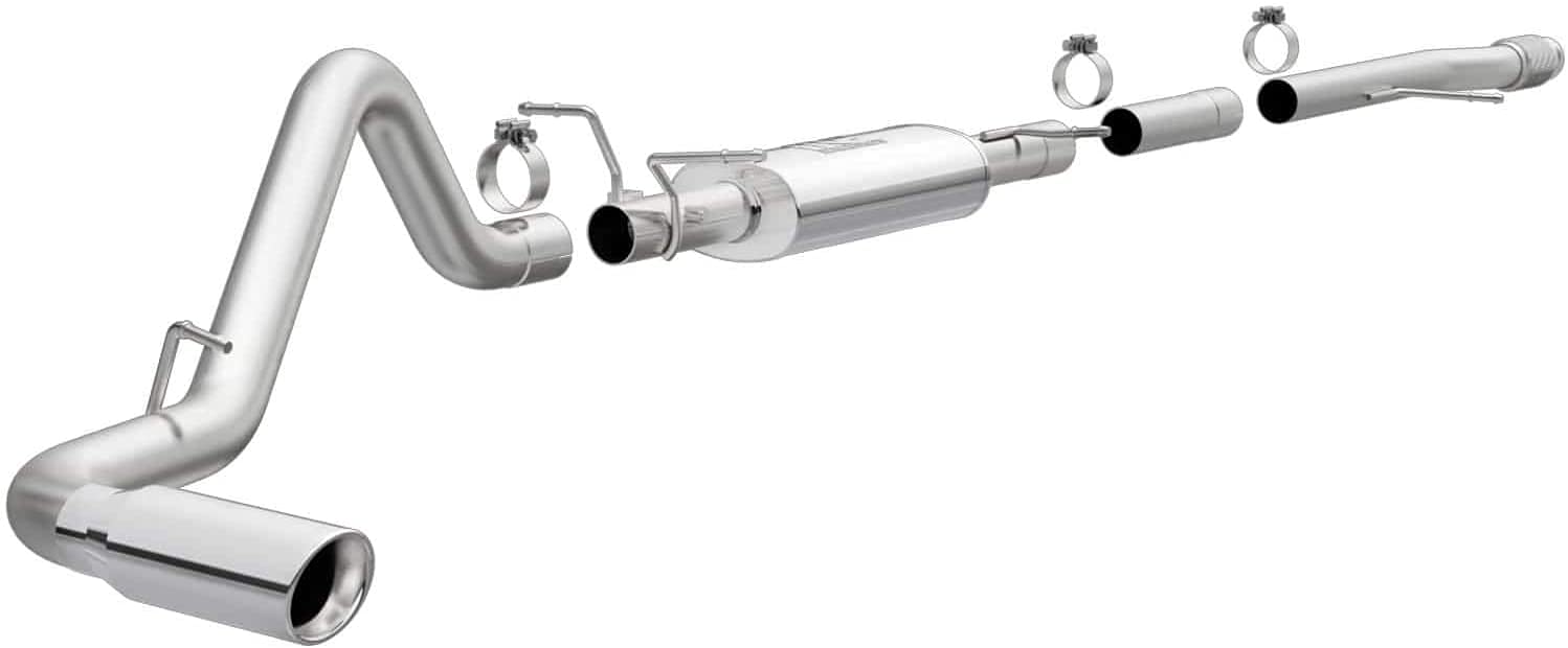 Performance MagnaFlow Exhaust System 15267: Cat-Back, Street Series, Compatible with 2014-2018 Chevrolet Silverado 1500, 2014-2018 GMC Sierra 1500