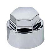 Chrome Nylon McGard Lug Caps - Pack of 4