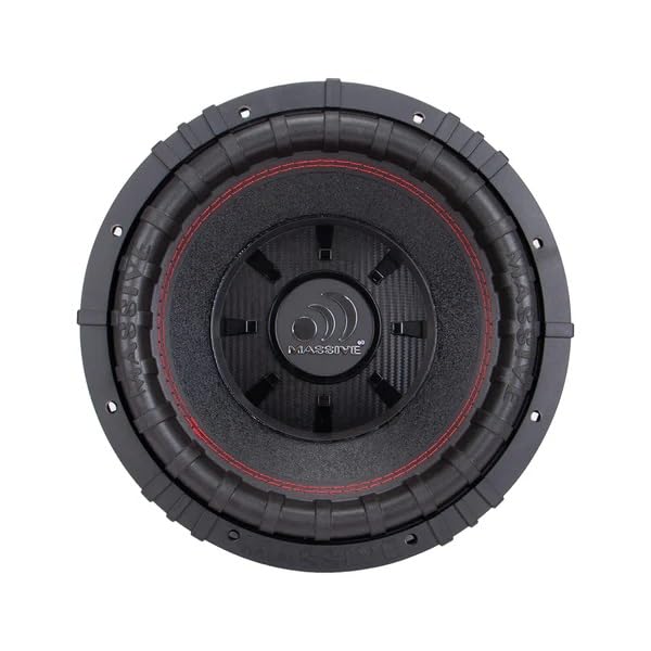 Audio Massive GT12-12" 500 Watts RMS / 1000w MAX Dual 4 Ohm Deep Bass Subwoofer