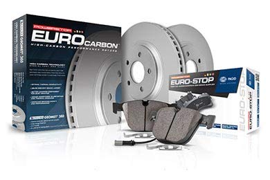 Euro-Stop Power Stop Brake Kit and 2 Front & 2 Rear Sensor Wires