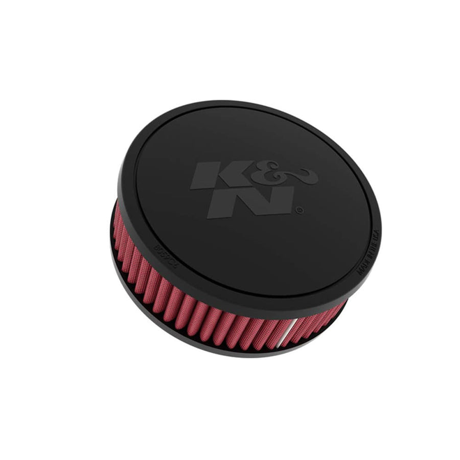 K&N Original High-Flow Lifetime Universal Clamp-On Air Filter:Performance, Premium, Washable: Flange Diameter: 2.063 In, Filter Height: 2 In, Flange Length: 0.875 In, Type: Round Straight, RU-045V