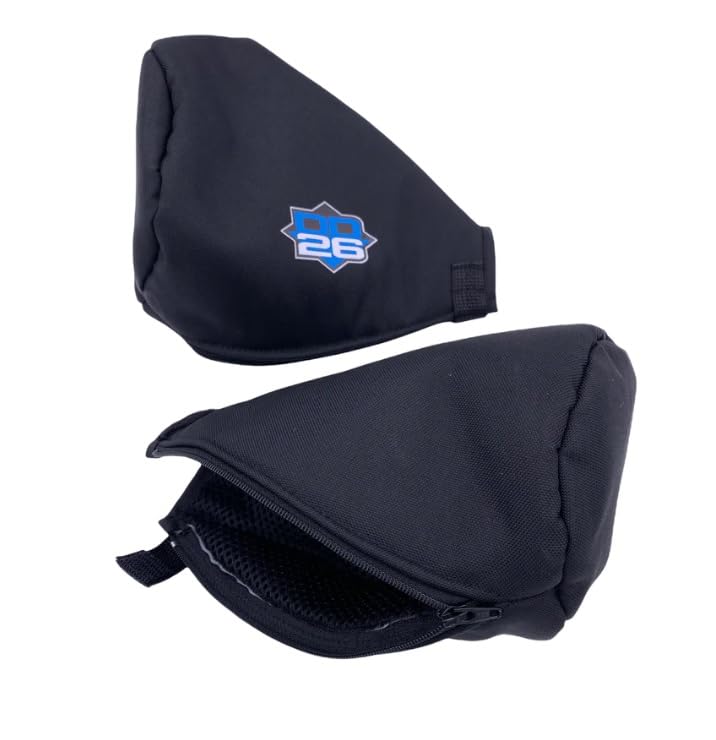 360 DD26 Fishing Transducer Padded Cover (Blue, Universal, Boat, Water Resistant, Fish Finders)