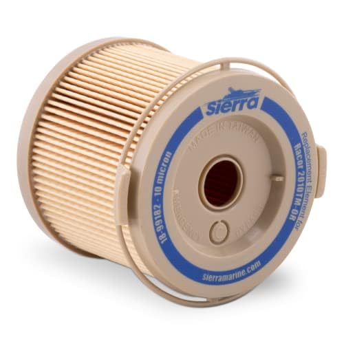 Fuel Water Separating Filter Sierra 18-99182, 10 Micron, Replaces Racor 2010TM-OR