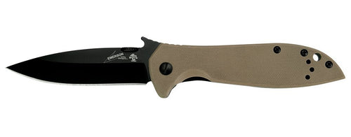 Emerson Kershaw CQC-4K Folding Pocket Knife, One Size (6054BRNBLK)
