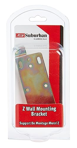 LP-BZMB Suburban Z-Shaped Wall Mounting Bracket for Safe and Secure Installation of Propane Gas Appliances in Your RV or Motorhome