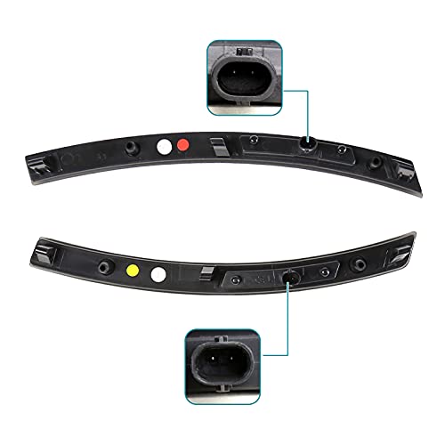 LSM-CVET14GLED4P-VS SPEC-D TUNING Led Side Marker- Smoked for 14-19 Chevy Corvette