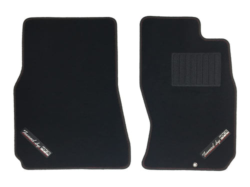 HKS 2 Pieces Set Front Floor Mat R34 GT-R Compatible with 1999-2002 Nissan Skyline RB26DETT