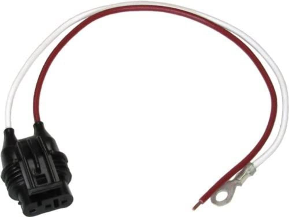 Peterson B817-48 Led Plug, Molded Amp, 2-Wire, W/Stripped Lead, Ring Terminal
