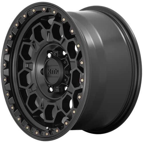 KMC 17X8 TREK 6X1205.29 20mm SATIN BLACK - KM54578077720