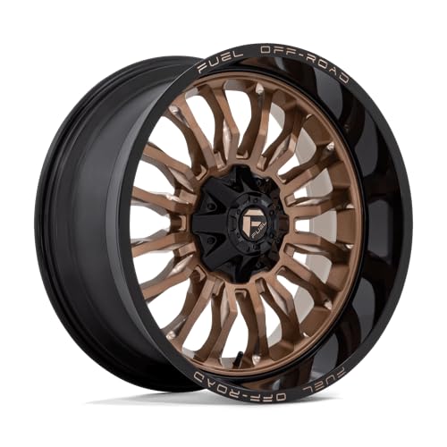 D797 ARC FUEL OFF-ROAD 22X10, 6X135/5.5, 4.79, 18mm PLATINUM BRONZE WITH BLACK LIP - D79722009847