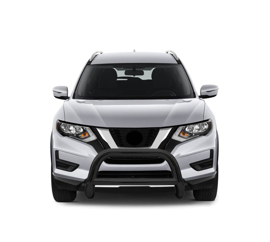Bull Bar Black Horse Skid Plate Compatible with 2014-2020 Nissan Rogue ( Excludes Select model )-CBB-NIA1702SP
