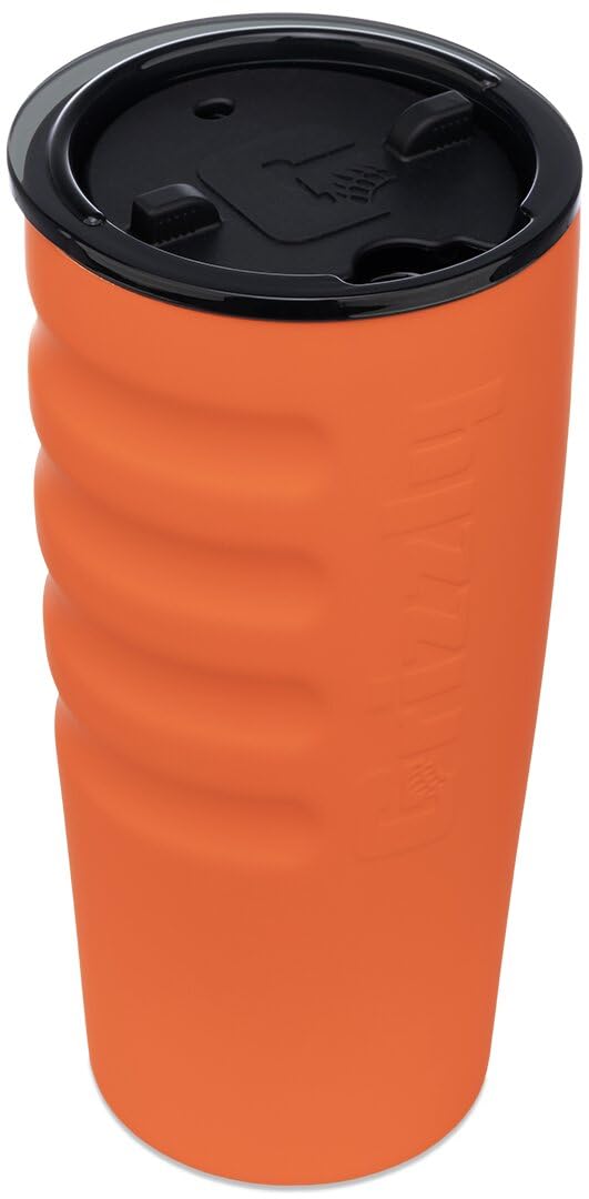 20 oz Grizzly Grip Cup with Mag Lid | Vacuum Insulated | For Coffee Car Travel Beach Camping Hiking Hunting Fishing | Blaze Orange